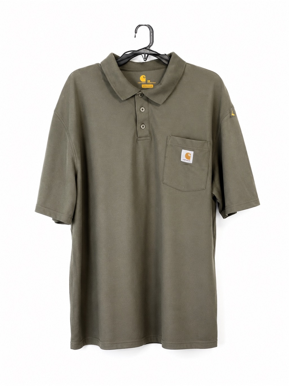 Carhartt Men's Dark Green Polo Shirt‎